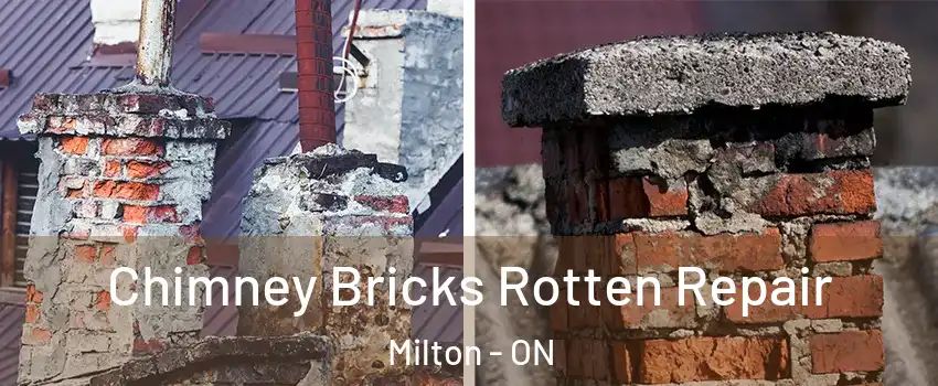  Chimney Bricks Rotten Repair Milton - ON