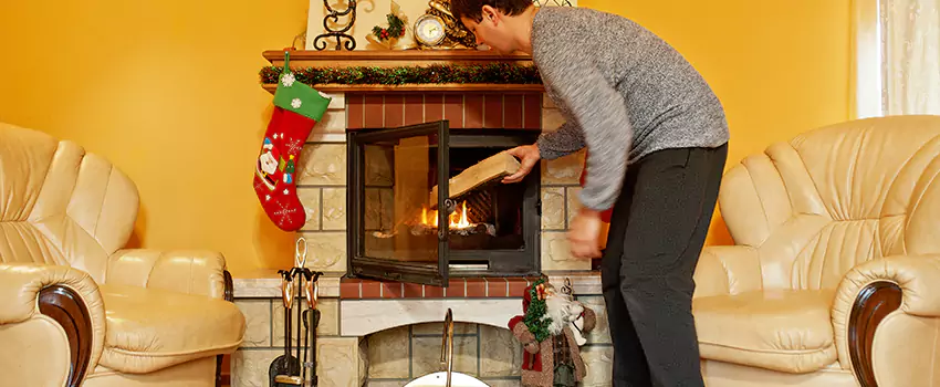 Gas to Wood-Burning Fireplace Conversion Services in Milton, Ontario