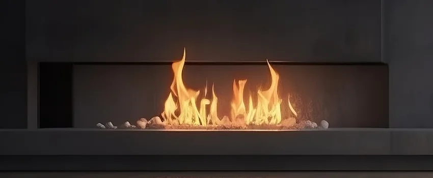 B-Vent Gas Fireplace Installation in Milton, ON
