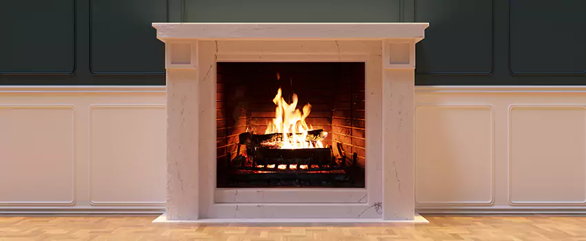 Open Flame Wood-Burning Fireplace Installation Services in Milton, Ontario