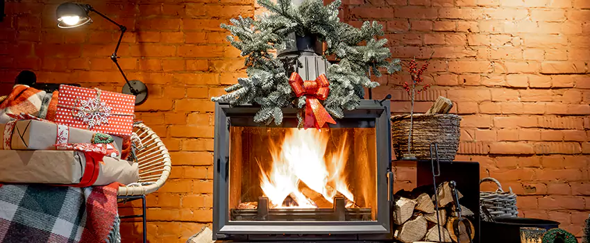 Travis Industries Linear Gas Fireplace Installation in Milton, Ontario