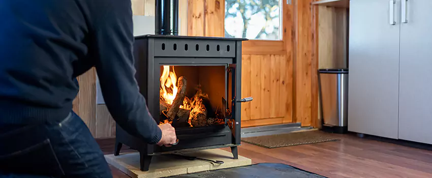 Open Hearth Wood Fireplace Installation in Milton, ON