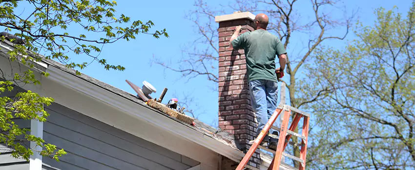Vinyl and PVC Chimney Flashing Installation in Milton, ON