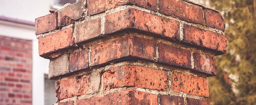 Cracked Chimney Bricks Repair Cost in Milton, Ontario